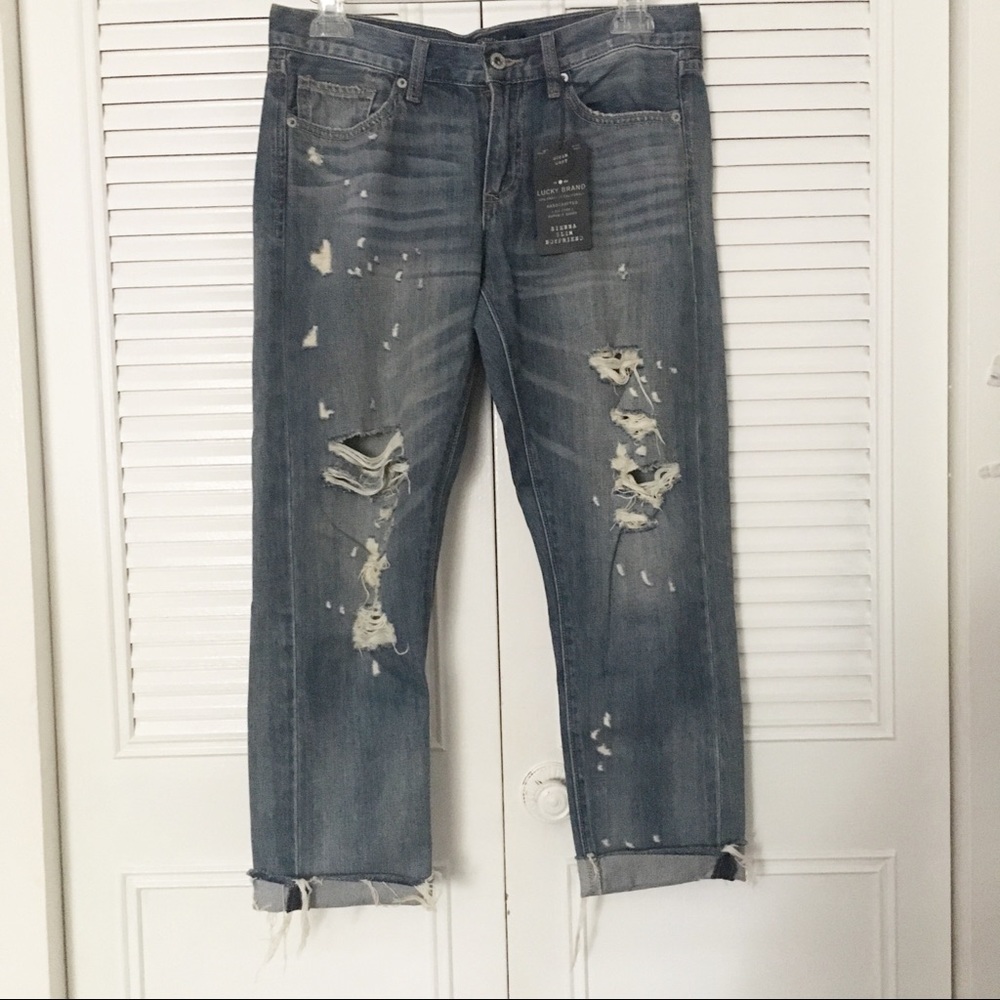 NWT Lucky Brand Sienna slim boyfriend jean